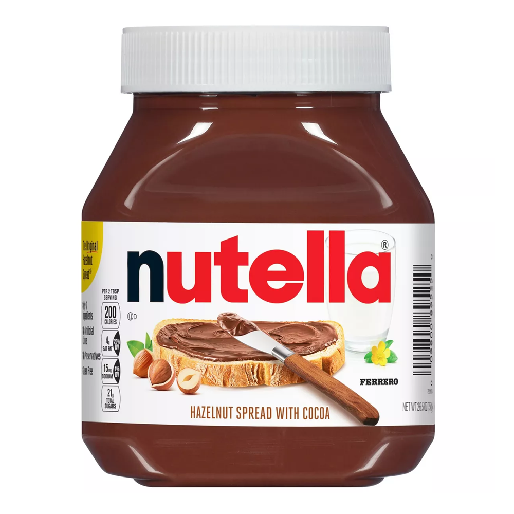 Шоколадная паста Nutella – 26,46 унции (750 г)